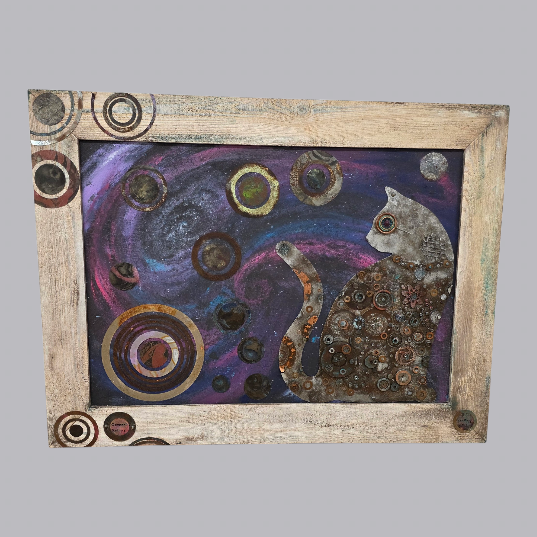 Coopers Galaxy – Einzigartiges Upcycling-Kunstwerk