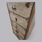 Upcycling-Kommode im Industrial Vintage Look