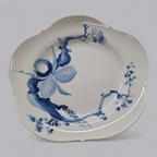 Meissen Prunkteller Blaue Orchidee – Handbemalte Perfektion