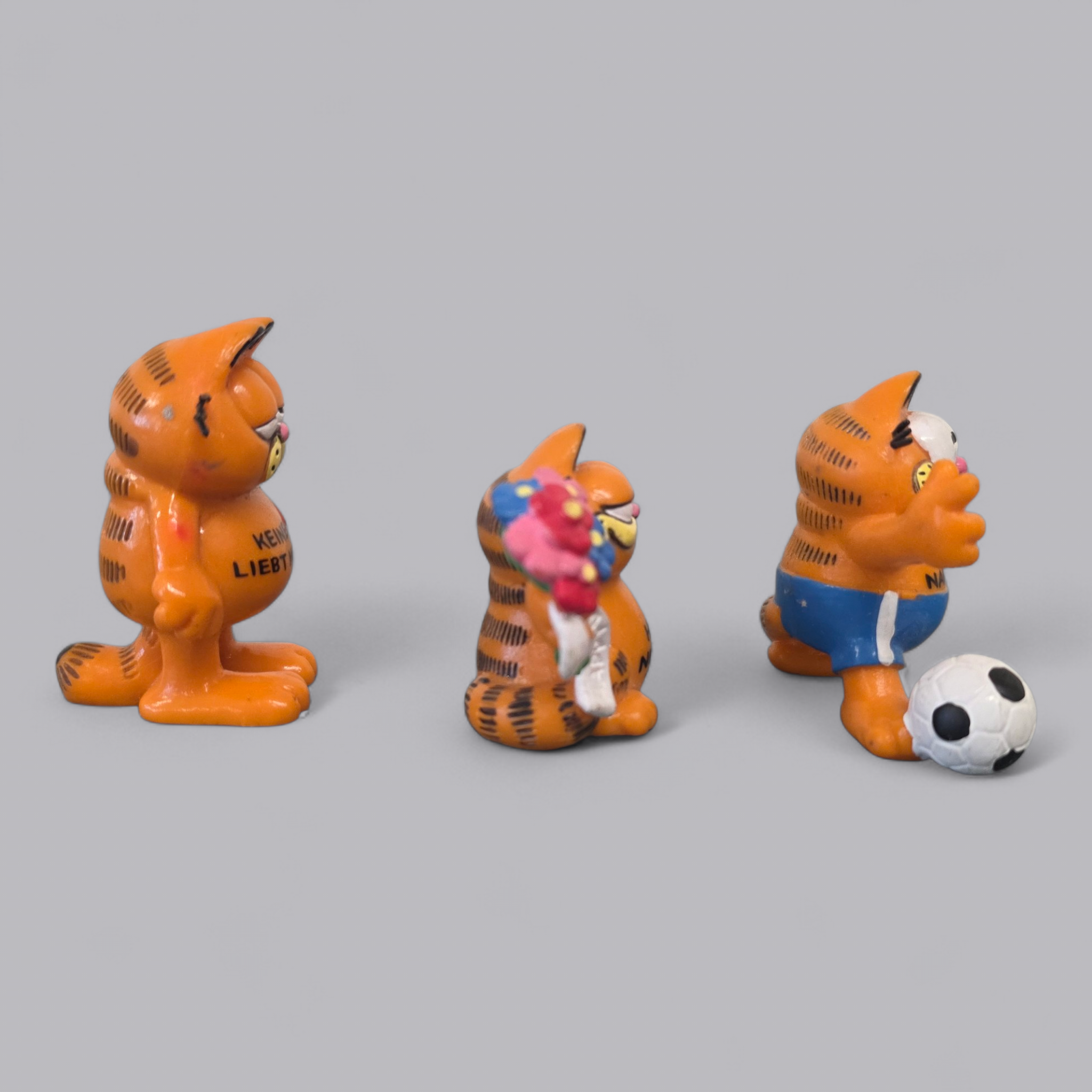 Bully Garfield Figuren 3er-Set – Nostalgische Sammlerstücke