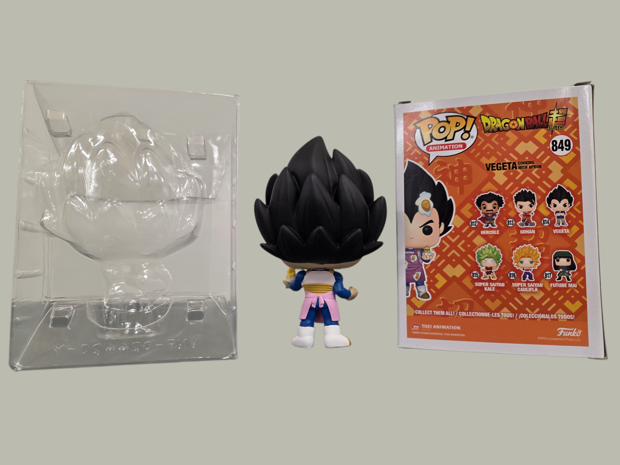 Funko Pop! – Vegeta Cooking with Apron (Dragon Ball Super #849) – Hot Topic Exclusive