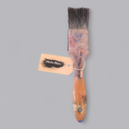 Pensionierte Mitarbeiterin „Mata Haari“ – bemalter Pinsel (ca. 22 cm)
