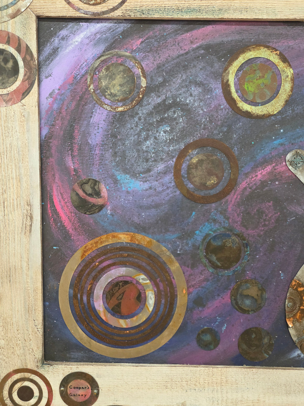 Coopers Galaxy – Einzigartiges Upcycling-Kunstwerk