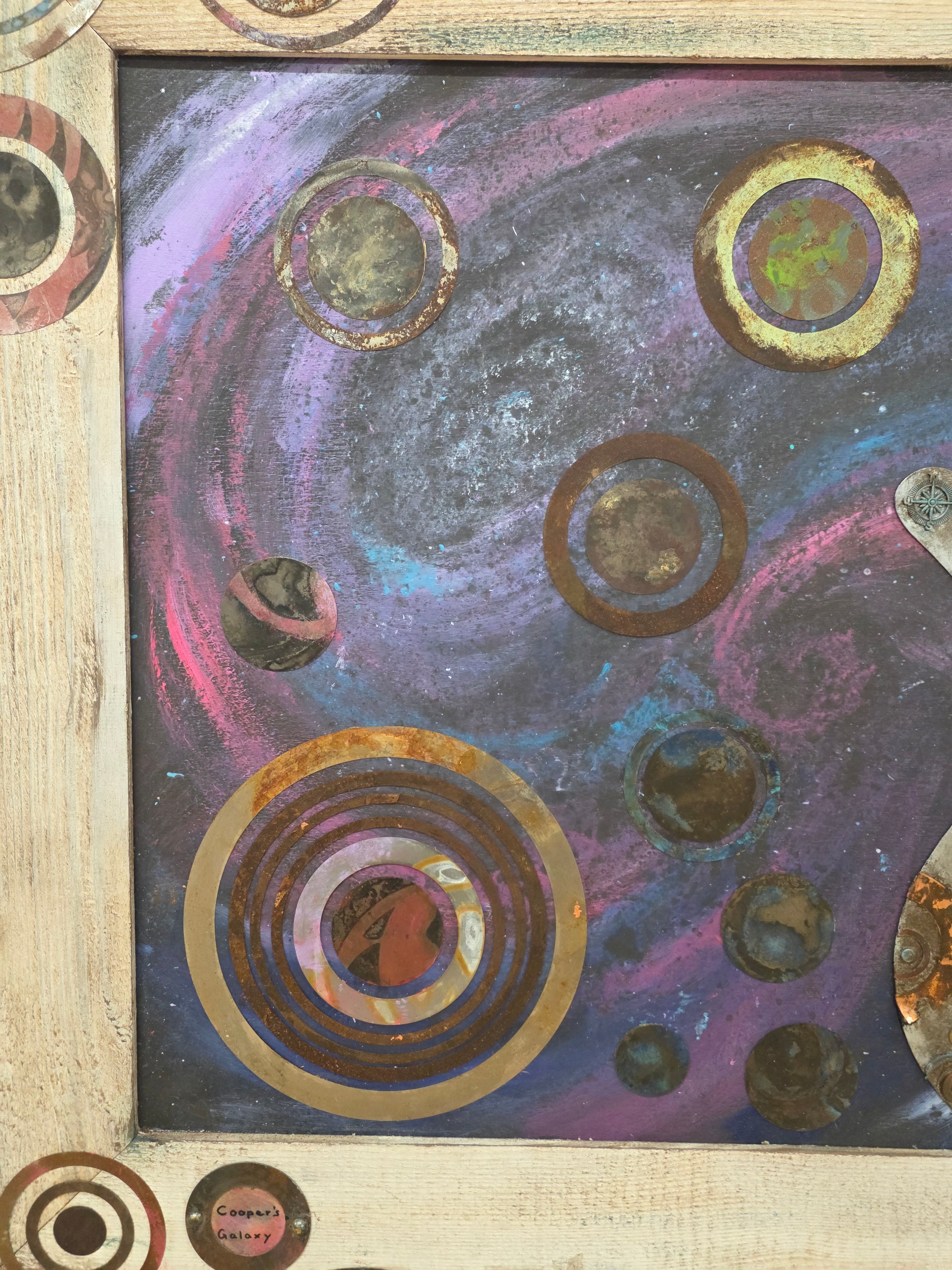 Coopers Galaxy – Einzigartiges Upcycling-Kunstwerk