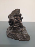 Ausdrucksvolle Bronze Replika im Rodin Stil