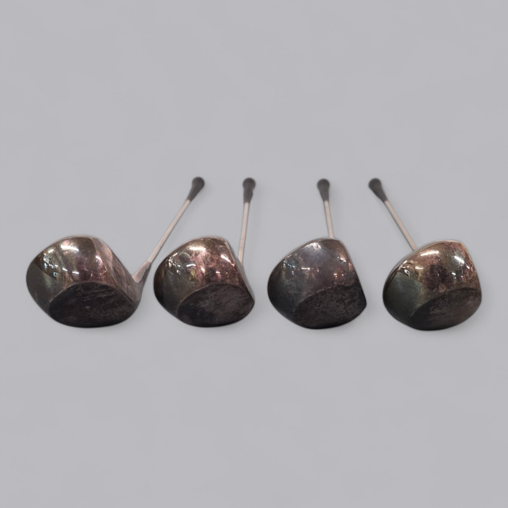 Vintage Mini Golfschläger Set – Frigast Denmark – Versilberte Sammlerstücke