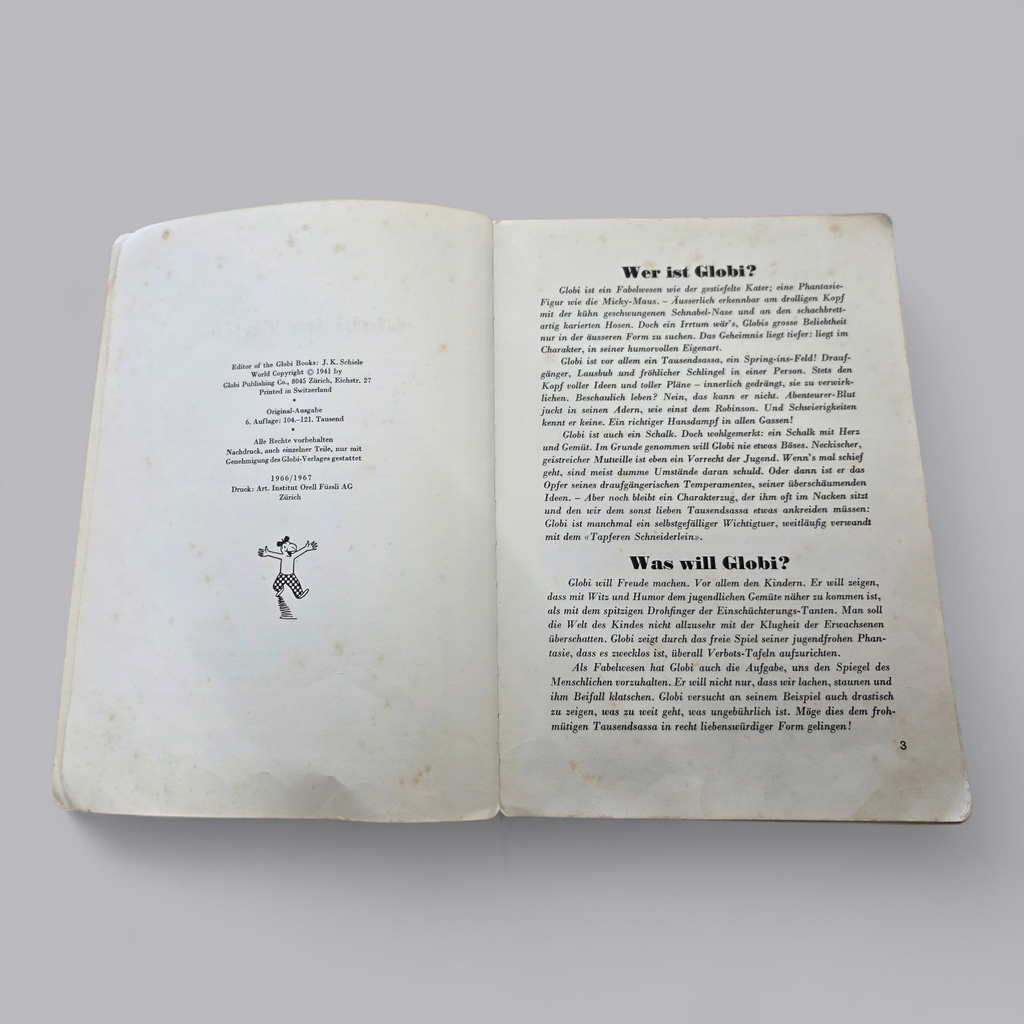 Antiquarisches Globi Buch – Globi im Zirkus