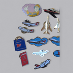 Exklusives Aviatik & Swissair Pin-Set – 22-teilig