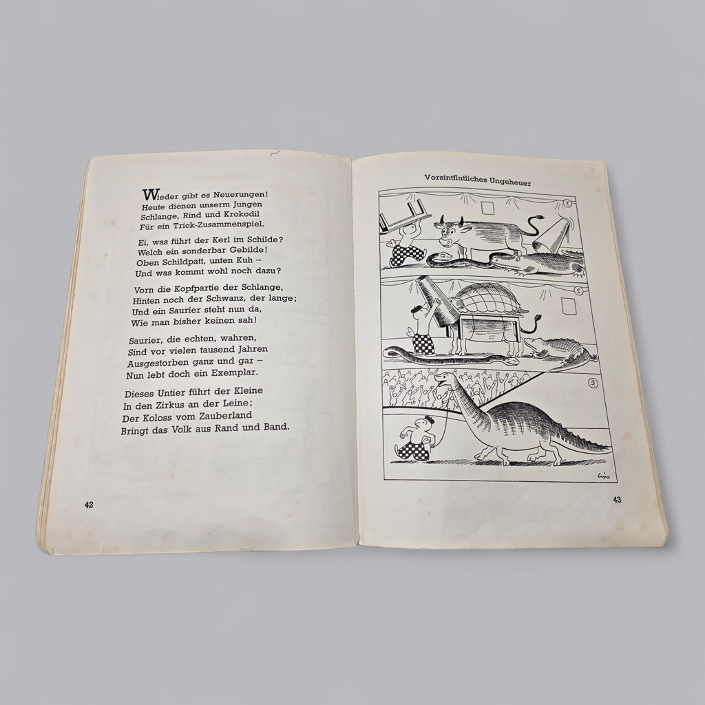 Antiquarisches Globi Buch – Globi im Zirkus