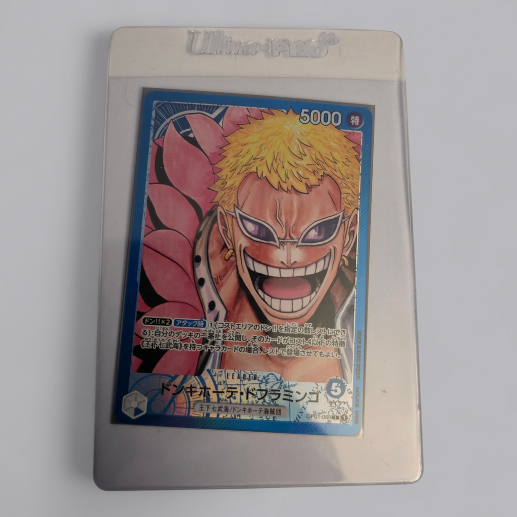 One Piece Card Game Donquixote Doflamingo Leader Alt Art OP01-060