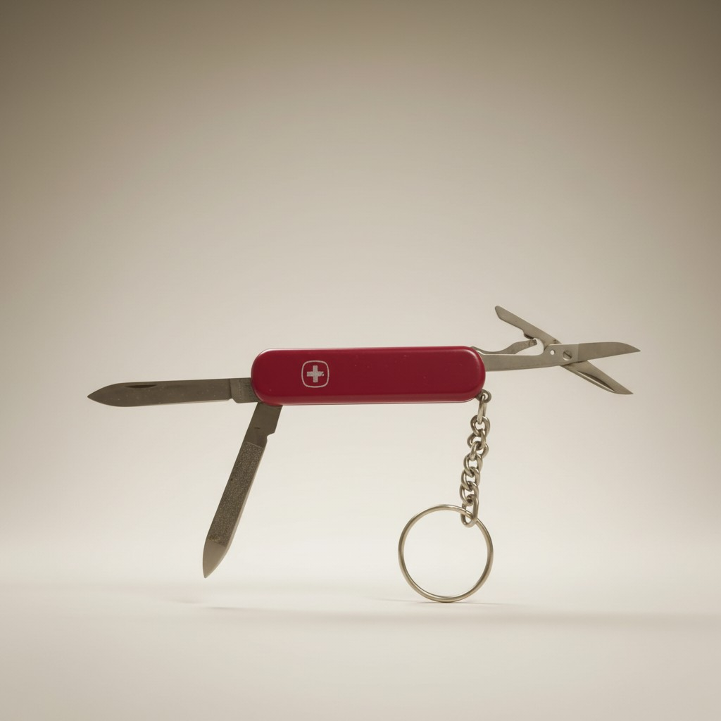 Wenger Taschenmesser Keychain Primus – Kompakter Schweizer Begleiter