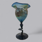 Kunstvoller Kelch aus Glas – Handgefertigtes Unikat