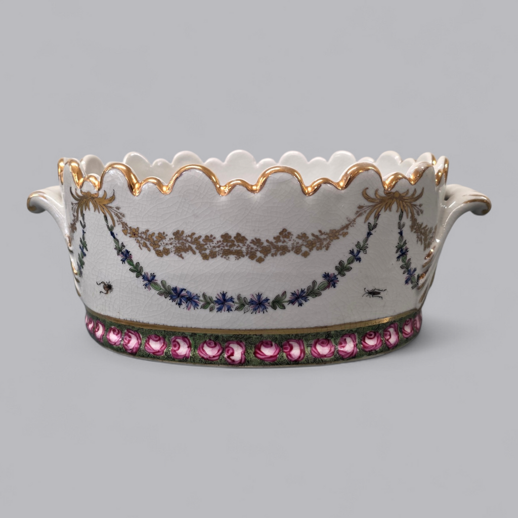 Design Jardiniere Cristine Cano handbemalt by Nelson