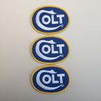 Authentisches Marken-Statement: Bestickter Colt Logo Aufnäher