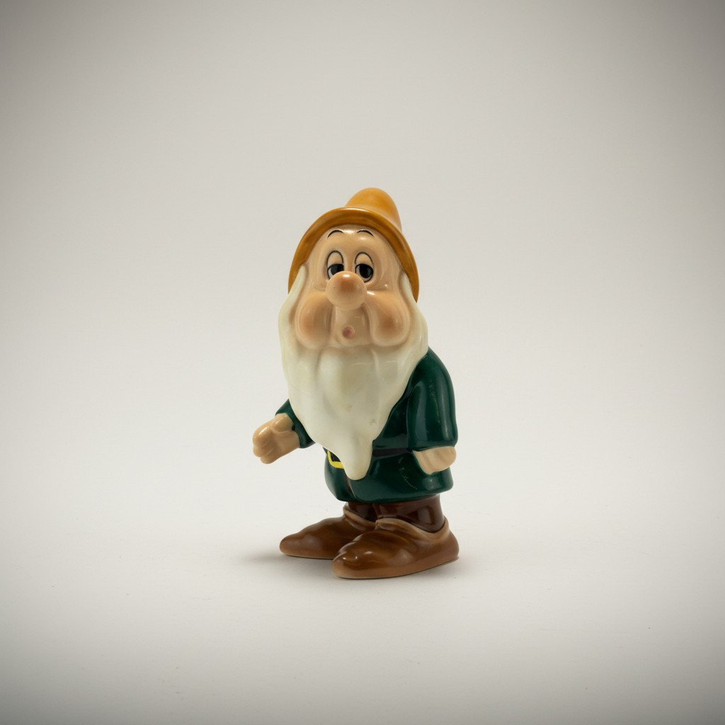 Nostalgische Disney Porzellanfigur  – Ein Herzstück für Sammler