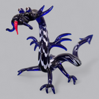 Mystischer Glasdrache in Handarbeit