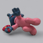 Schlumpf Baby mit Rassel – Vintage Sammlerfigur