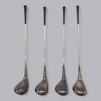 Vintage Mini Golfschläger Set – Frigast Denmark – Versilberte Sammlerstücke