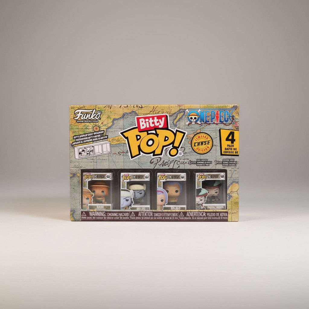 Funko Bitty Pop! One Piece – 4-Pack Limited Chase Edition