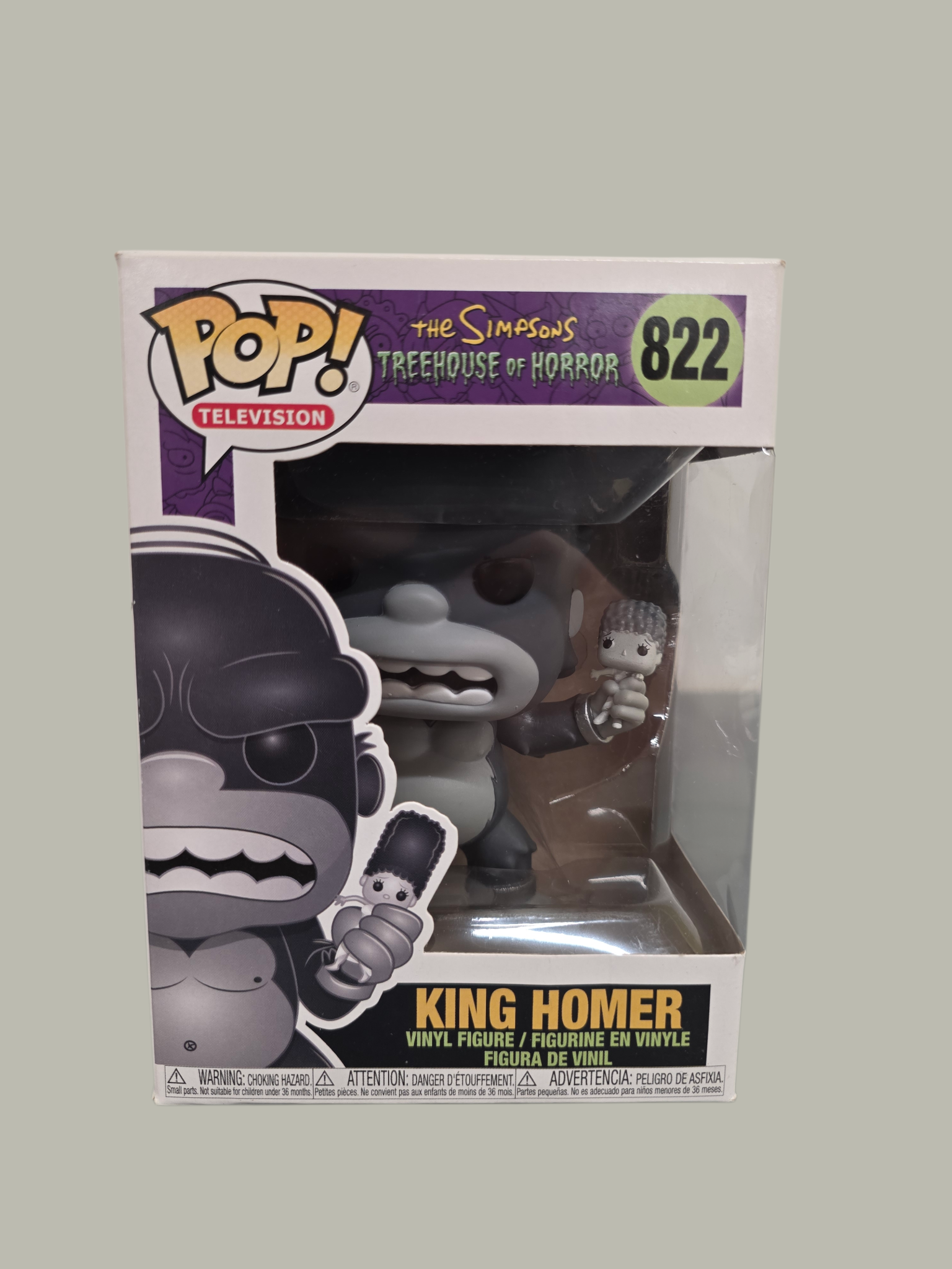 King Homer Funko Pop#822 Simpsons Treehouse of Horror