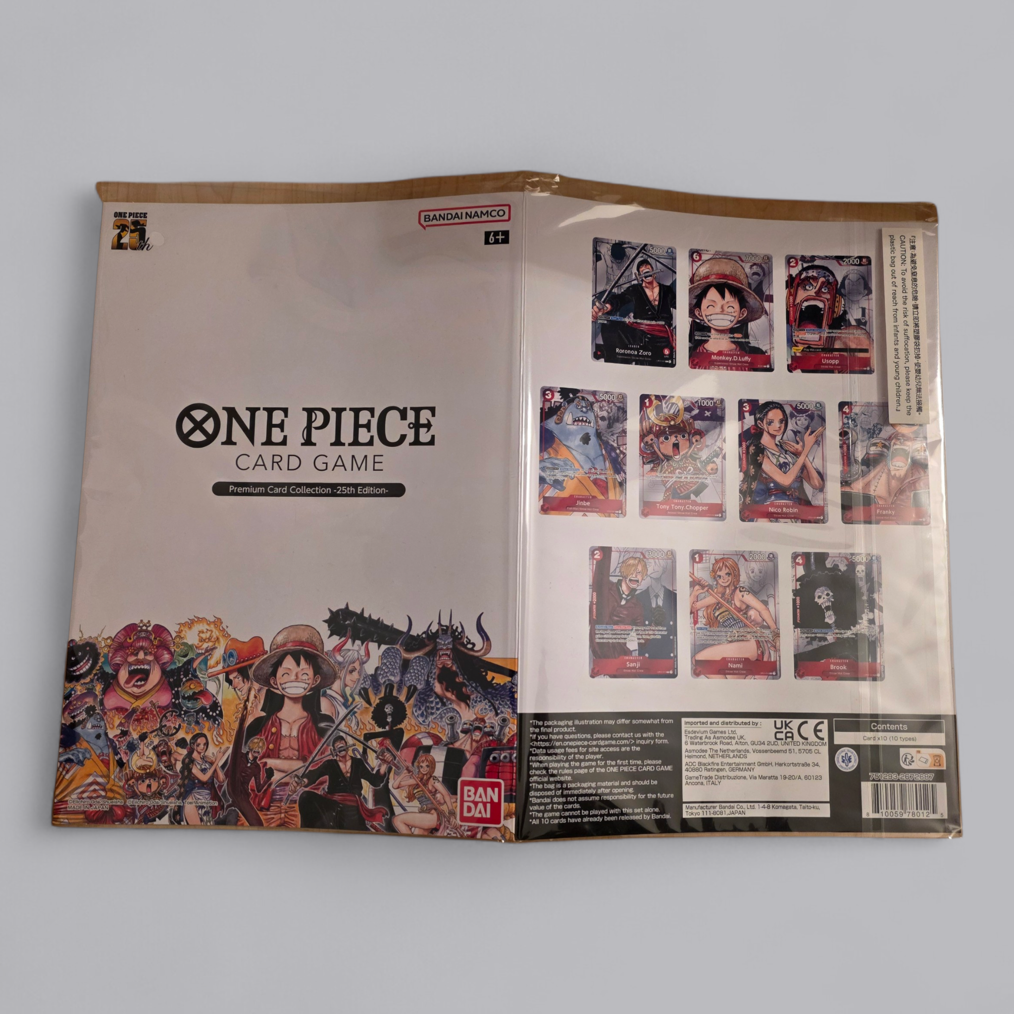 One Piece Card Game Premium Card Collection 25th Anniversary Edition