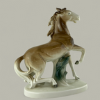 Porzellanfigur Steigendes Pferd – Gräfenthal Thüringen