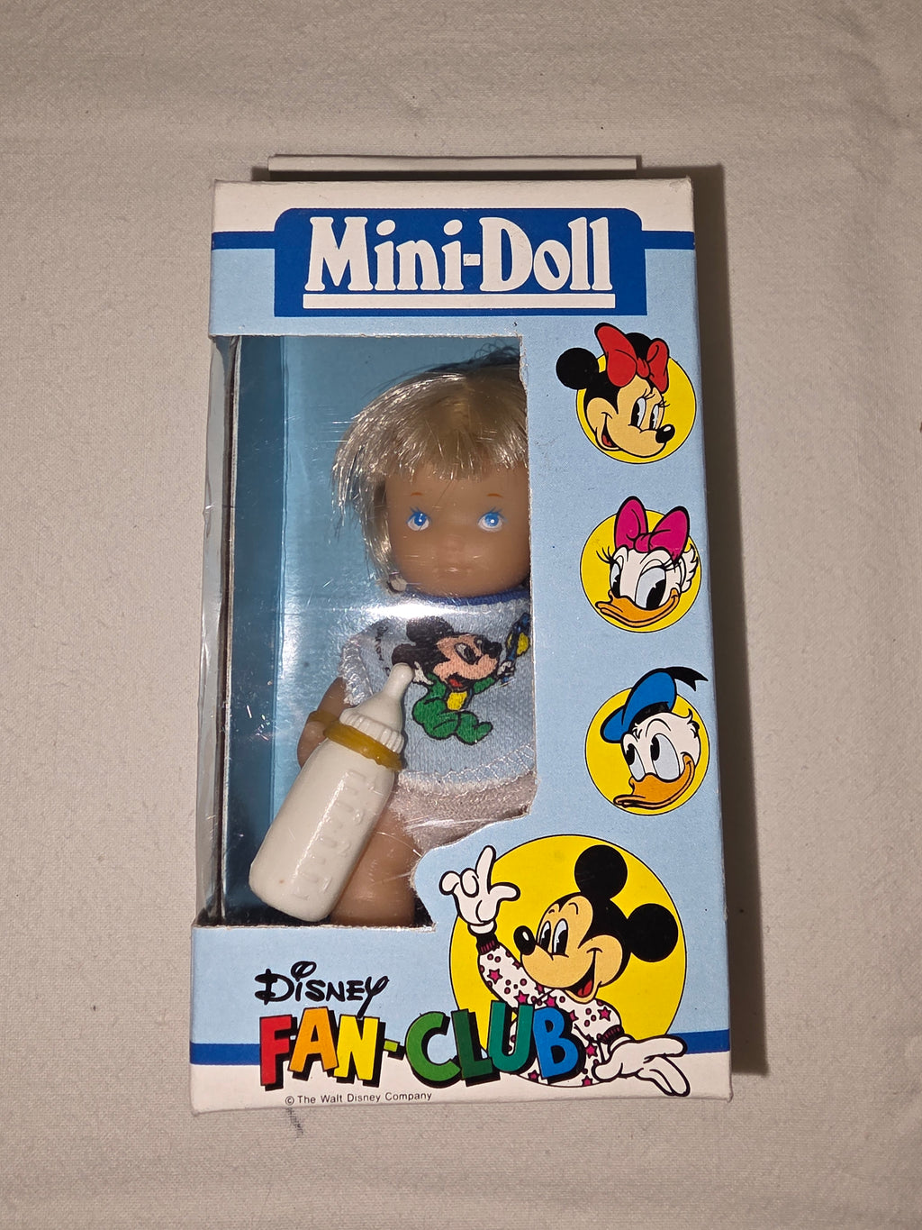 Vintage Disney Fan-Club Mini-Doll im Originalkarton