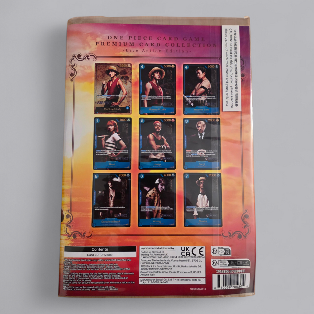 One Piece Card Game Premium Card Collection Live Action Edition