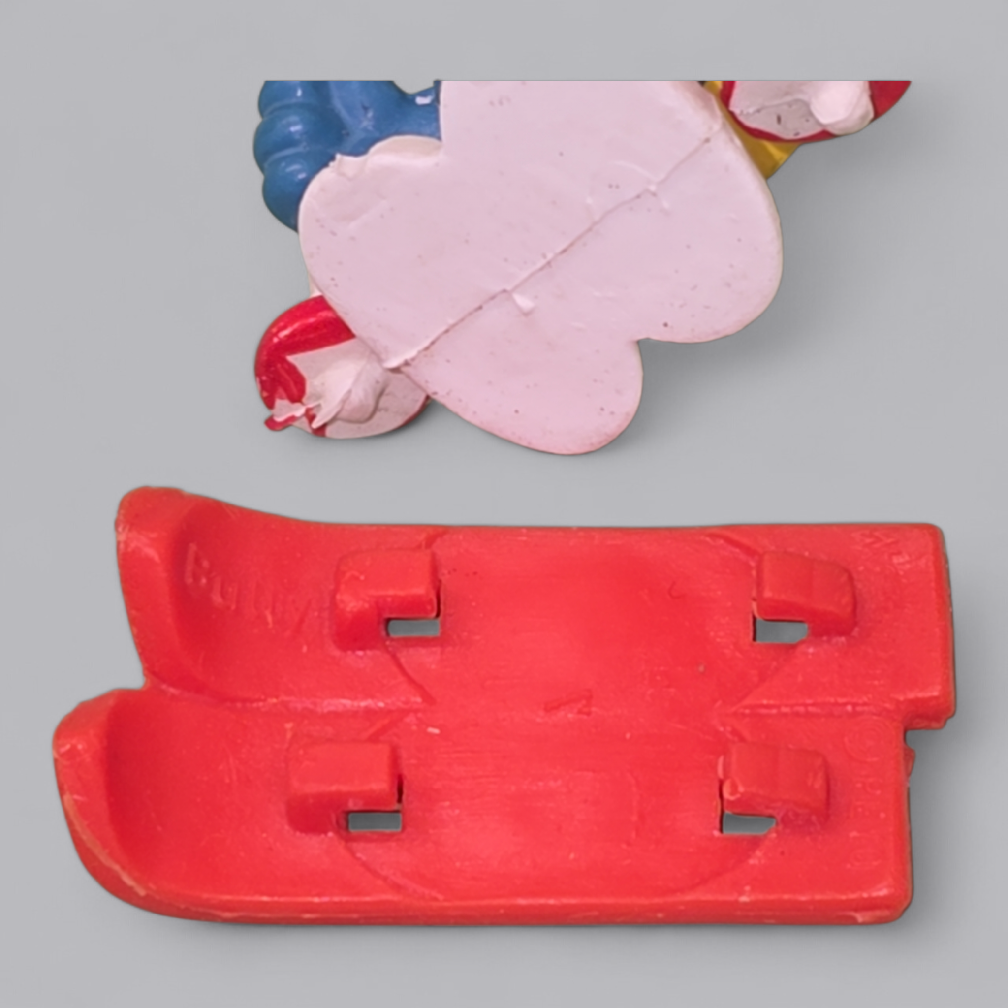 Schlumpf Skifahrer – Vintage Sammlerfigur