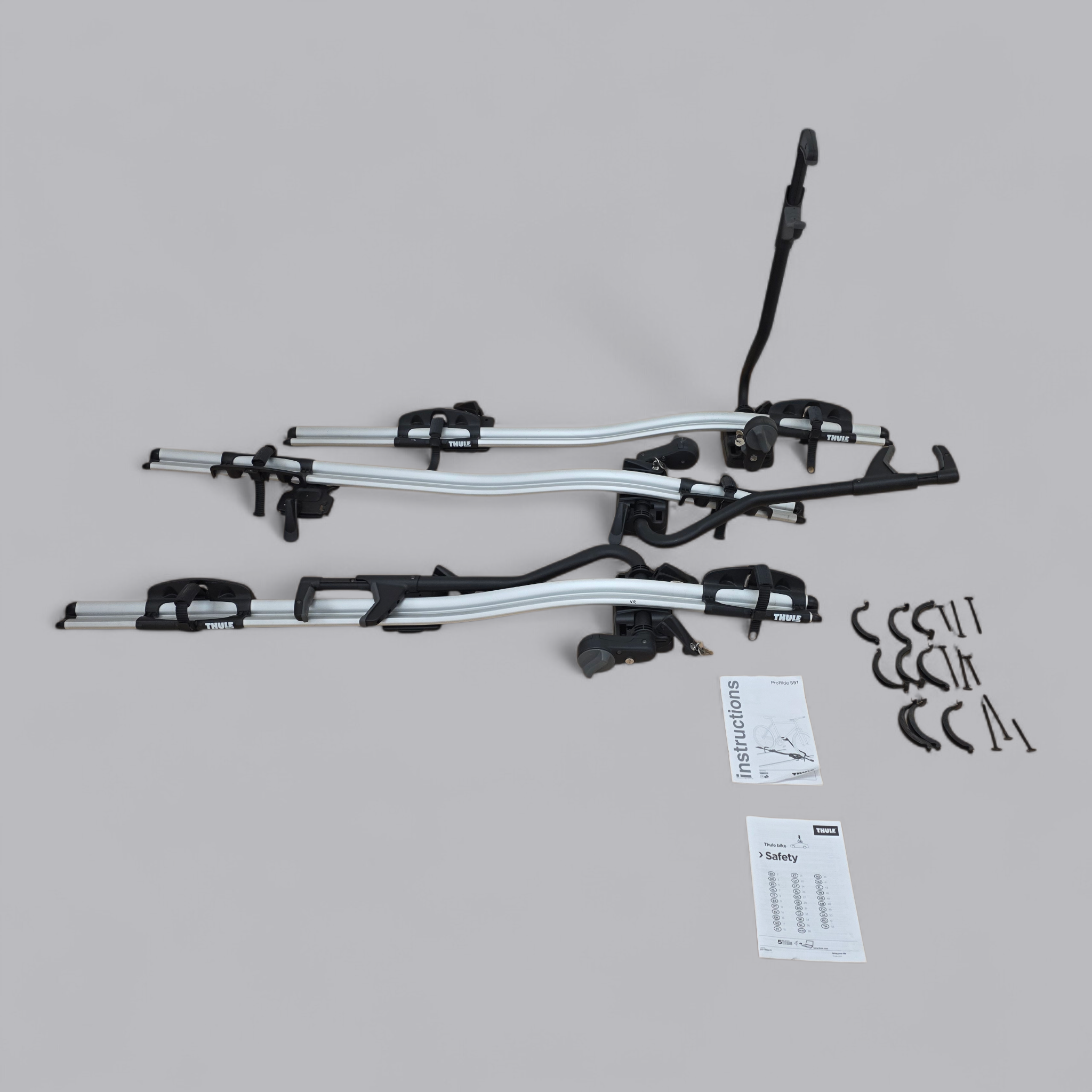 Thule ProRide 591 Dachfahrradträger 3er Set