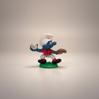 Schlumpf Sammelfigur Baseball-Werfer (Peyo)