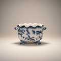Design Jardiniere Cristine Cano handbemalt von Nelson