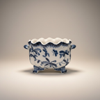 Design Jardiniere Cristine Cano handbemalt von Nelson