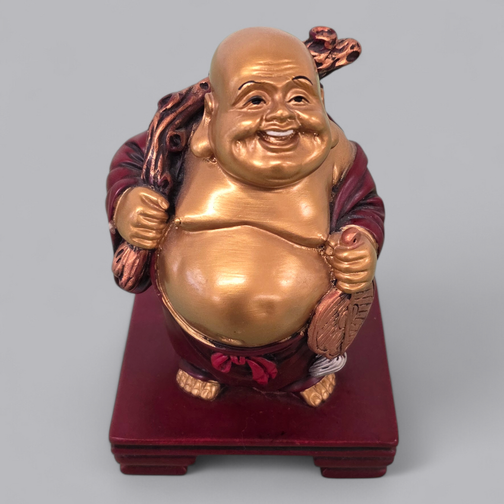 Lachender Buddha (Hotei) – Dekorative Glücksfigur