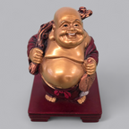 Lachender Buddha (Hotei) – Dekorative Glücksfigur