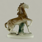 Porzellanfigur Steigendes Pferd – Gräfenthal Thüringen