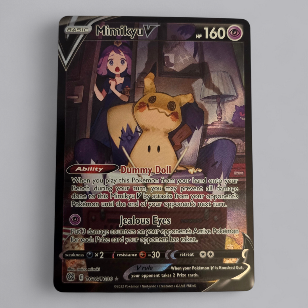 Pokémon TCG - Mimikyu V Trainer Gallery TG16/TG30