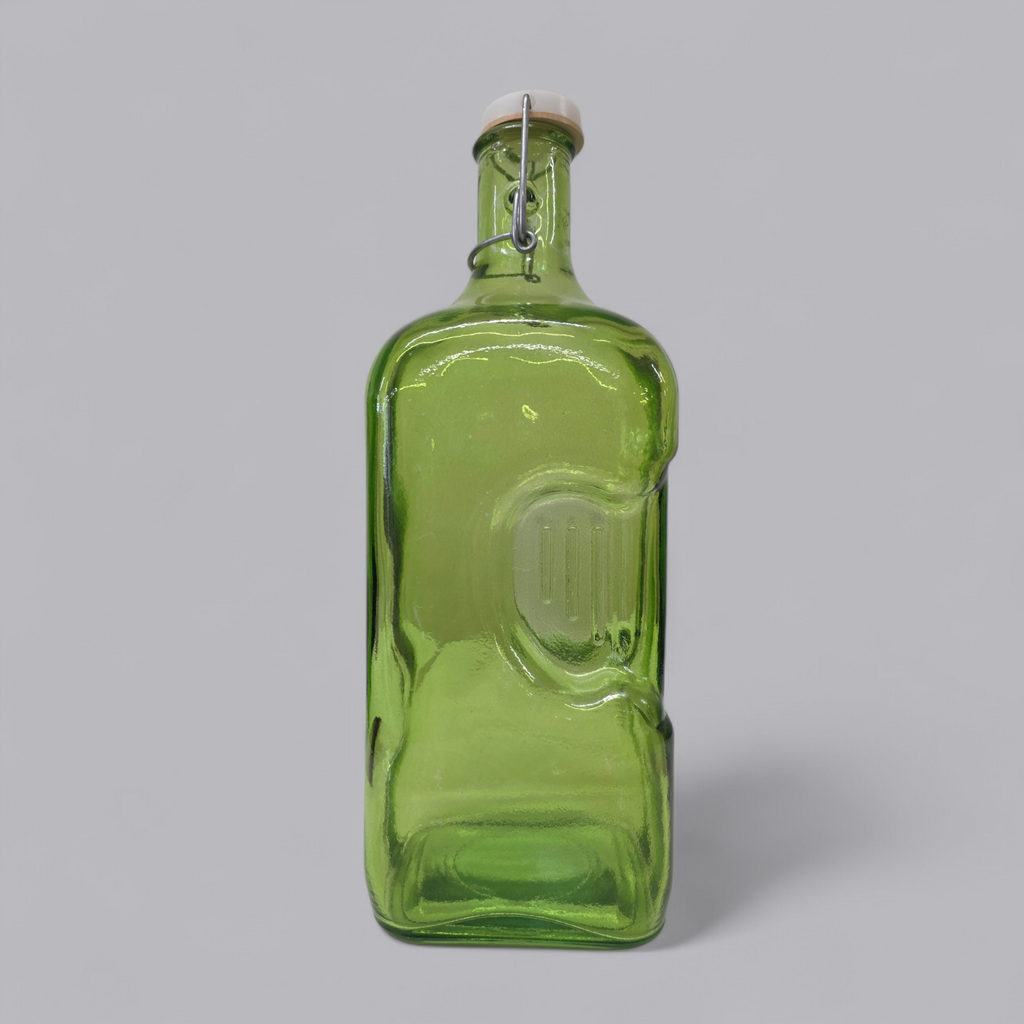 Vintage Glasflasche mit Bügelverschluss