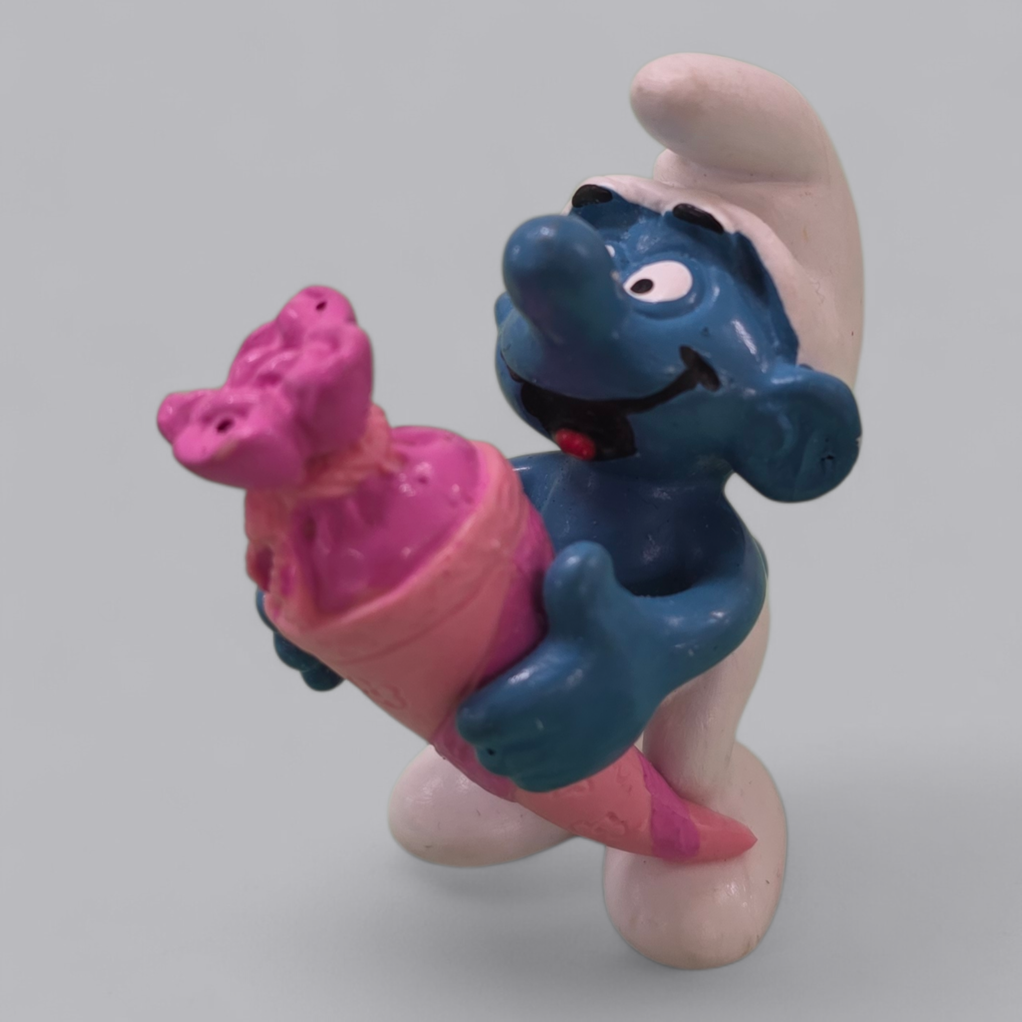 Schlumpf mit Schultüte – Vintage Sammlerfigur
