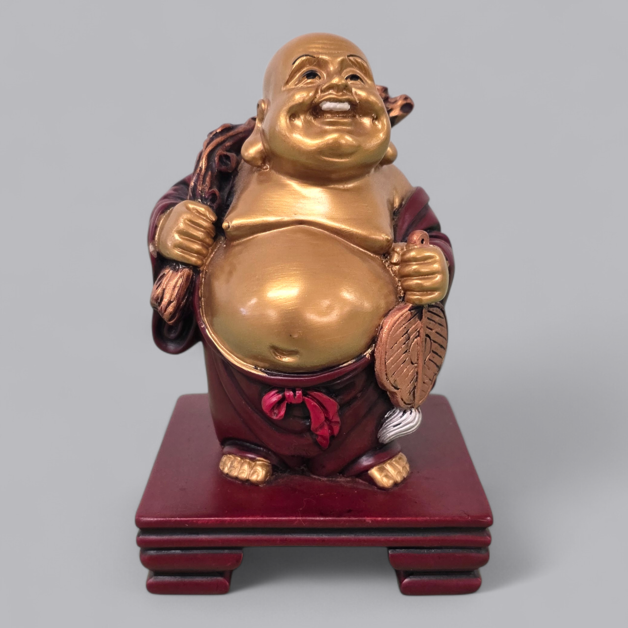 Lachender Buddha (Hotei) – Dekorative Glücksfigur