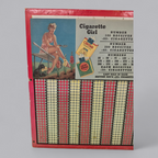 Vintage Cigarette Girl Punchboard – Seltenes Gambling Memorabilia