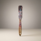 Pensionierter Mitarbeiter „Ernst Haft“ – bemalter Pinsel (ca. 17 cm)