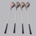 Vintage Mini Golfschläger Set – Frigast Denmark – Versilberte Sammlerstücke