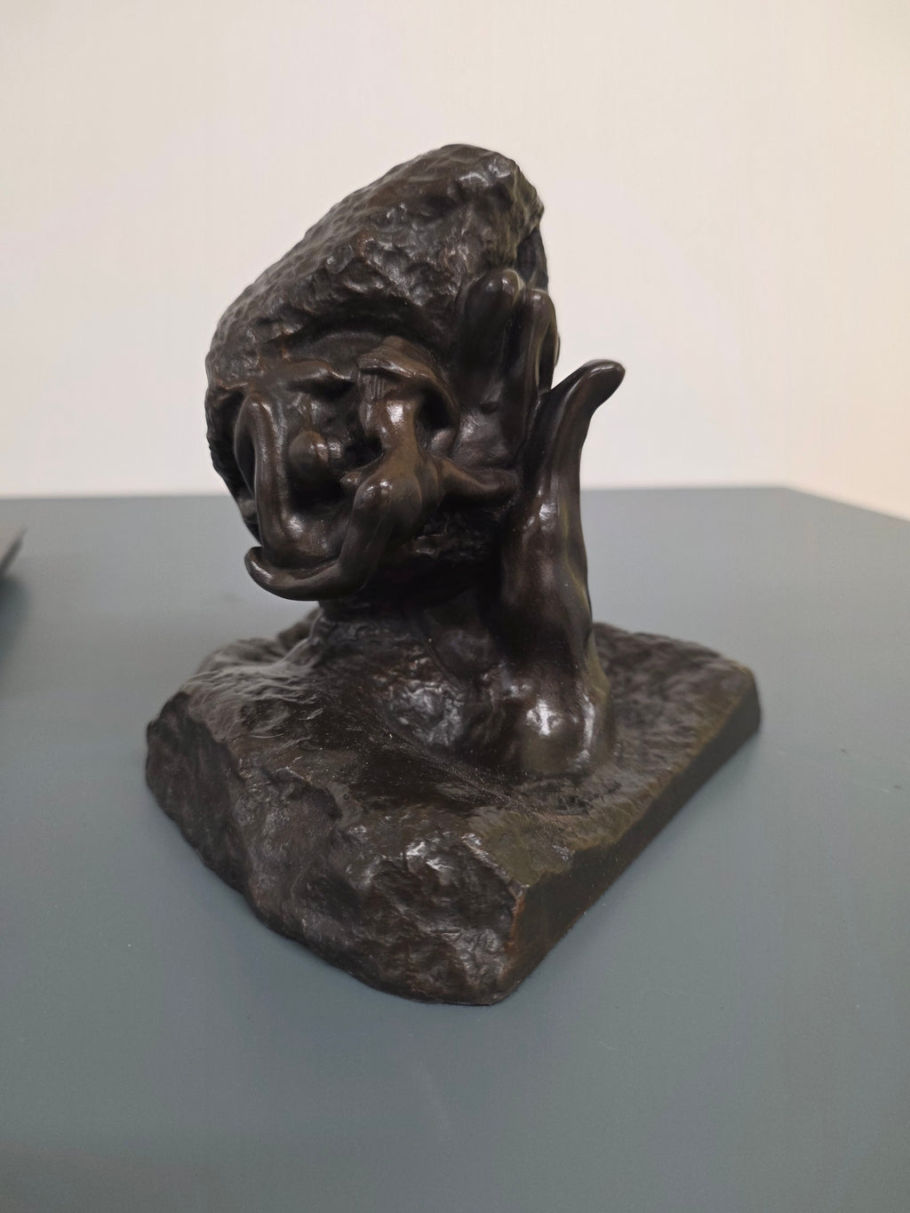 Ausdrucksvolle Bronze Replika im Rodin Stil