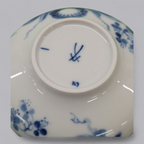 Meissen Porzellan Suppentasse Blaue Orchidee – Handbemalte Eleganz