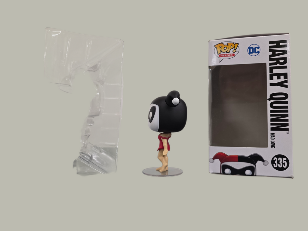 Harley Quinn Funko Pop #335 DC Super Heroes EMP pre Release Special Edition
