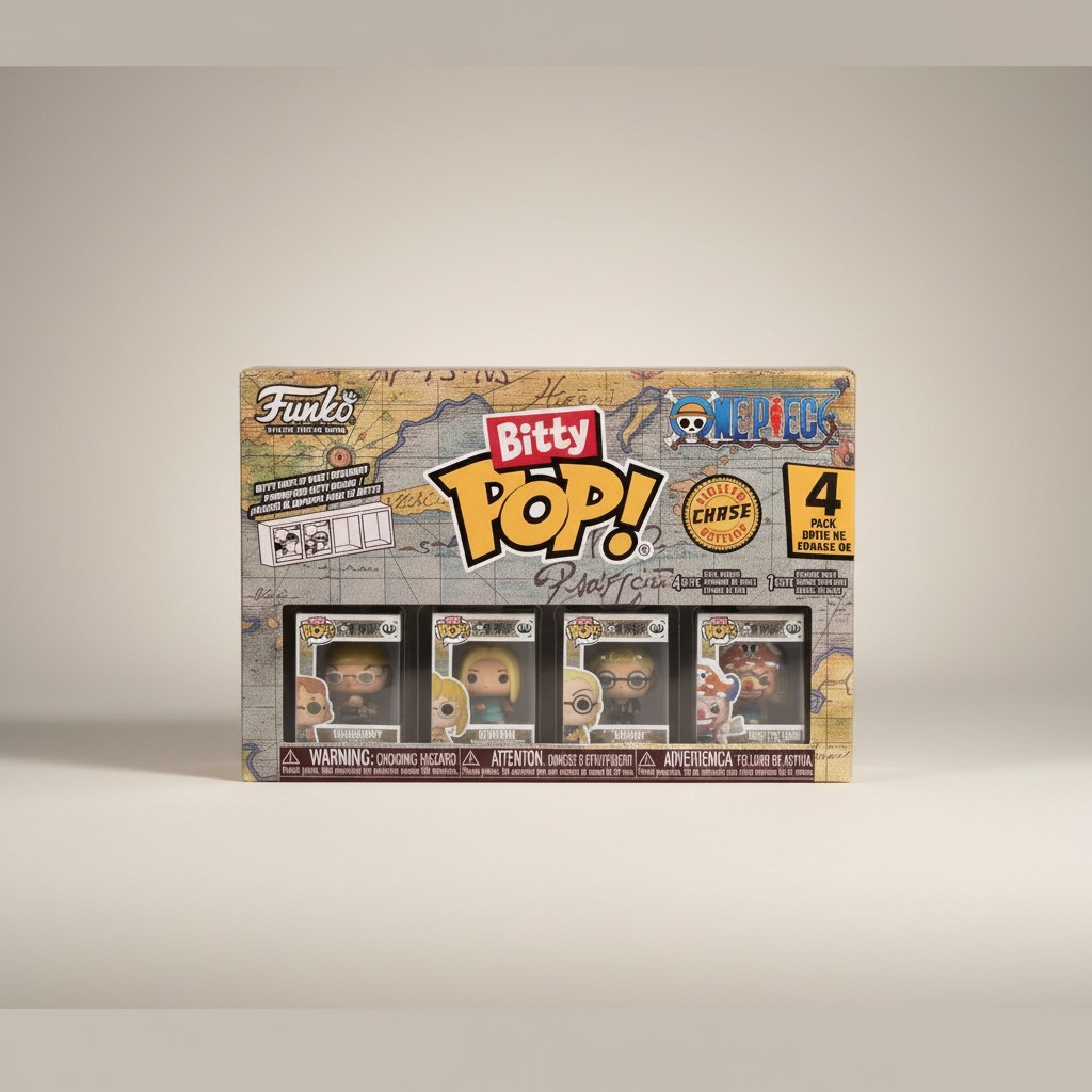 Funko Bitty Pop! One Piece – 4-Pack Limited Chase Edition
