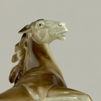 Porzellanfigur Steigendes Pferd – Gräfenthal Thüringen