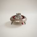 Vintage Roulette-Tischfeuerzeug der Marke Monte Carlo