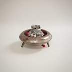 Vintage Roulette-Tischfeuerzeug der Marke Monte Carlo